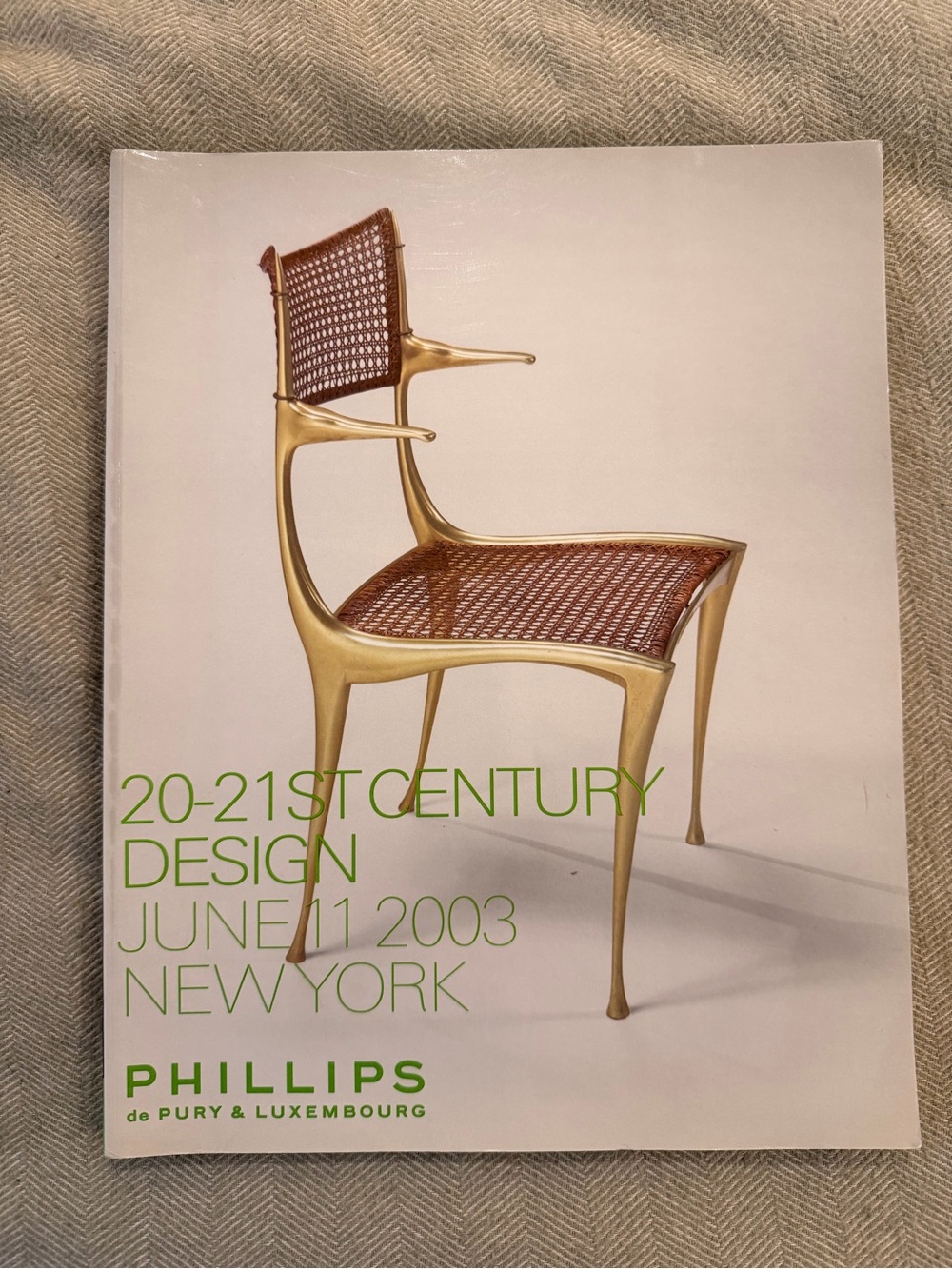20-21st Century Design Catalog - June 2003 New York- Phillips